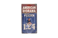 Seated Couple Series III American Diorama 1:24 Scale Figure Lady Woman 1.5"