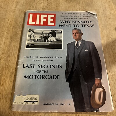 LIFE誌 November 24 1969 Lot of 4 Vintage LIFE Magazines Oct. Nov. Dec. 1969 Black Model