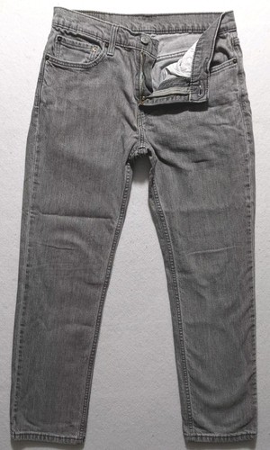 Levi's 511 Jeans Men's W31x30 Trousers Slim Fit Light Grey 5 Pocket