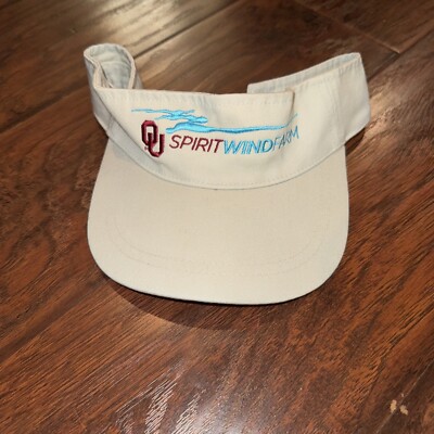 OU spirit Wind Farm Golf Visor OG&E