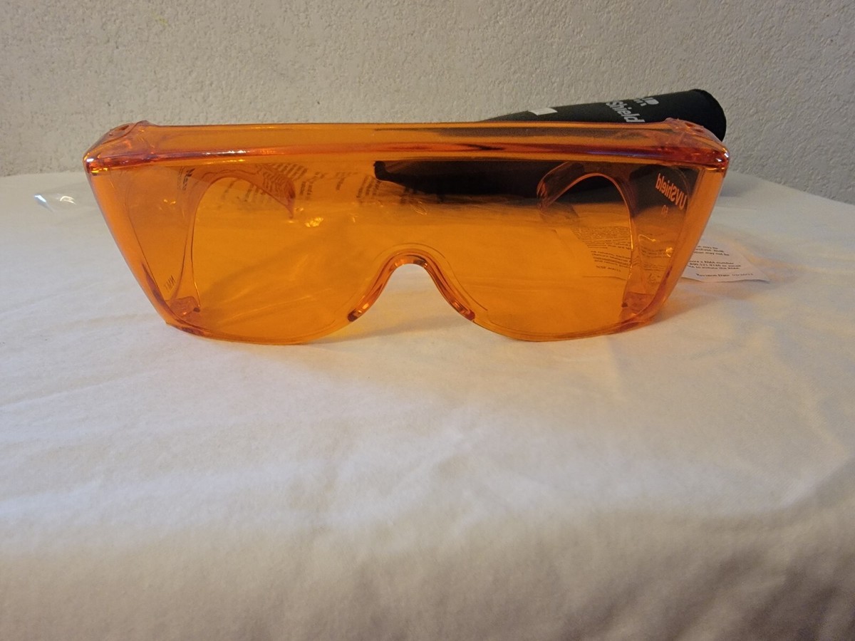 NOIR UV Shield Orange U60 Fit Overs Low Vision UV Protection Tinted Lenses brand Amazon.com: NoIR Low Vision Sunglasses: UV Protection & Blue  main image 4