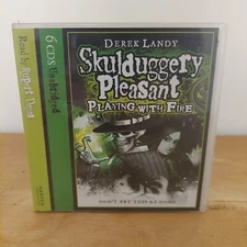 PLAYING WITH FIRE Skulduggery Pleasant CD Audio Story Derek Landy NEW SEALED