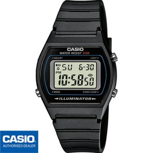 CASIO W-202-1AVEF⎪W-202-1A⎪Original⎪Vintage EDGY⎪Retro⎪NEGRO