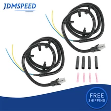 2x ABS Wheel Speed Sensor Wire Harness Plug Pigtail for Chevrolet Buick Cadillac