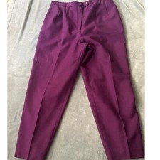 Harve benard size 12 purple wool pants