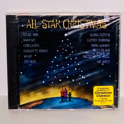 Factory Sealed (shrink wrapped) All-Star Christmas by Various Artists CD