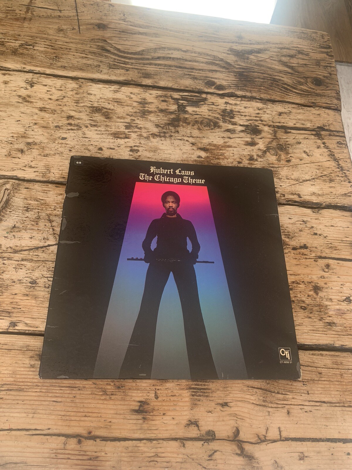 Hubert Laws Chicago Theme EX- Vinyl LP US 1st Press  Jazz Funk Plays Perfect