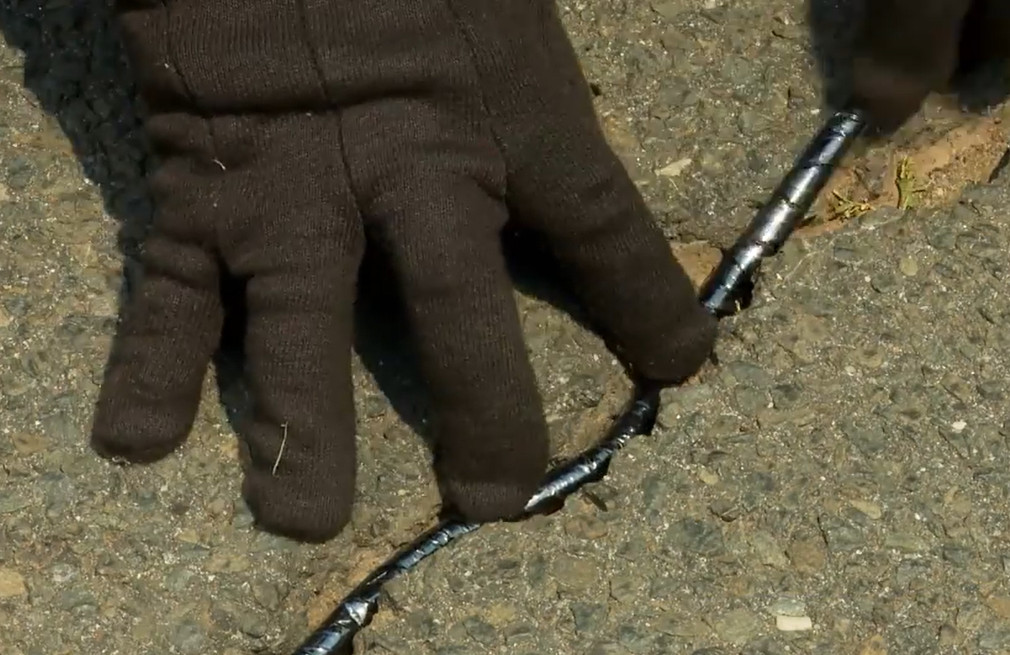 60 ft. Driveway Crack Joint Filler, Concrete Asphalt Sealer Repair