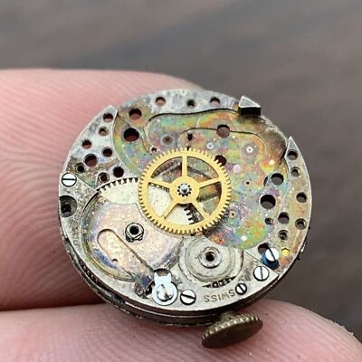 VTG Sergines AS 970 watch movement for parts / Unadjusted Movement