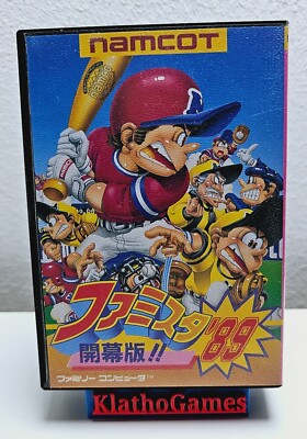 Nintendo Famicom Famista '89: Kaimaku Ban!! in OVP+Anl.Japan Import  D935