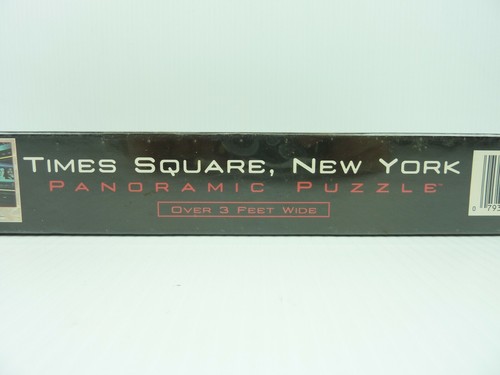 Times Square New York 750 piece Puzzle Panoramic 38 x 11 Buffalo Games NEW - Picture 6 of 7