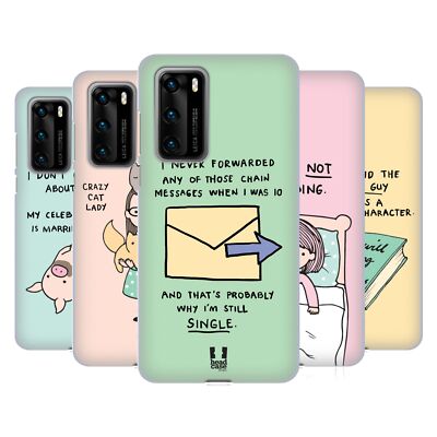 HEAD CASE DESIGNS REASONS WHY I'M SINGLE SOFT GEL CASE FOR HUAWEI PHONES 4