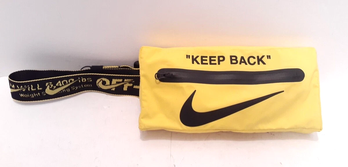 Keep back off white nike fanny pack hotsell