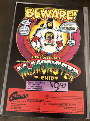 MR MONSTER #1 NM Michael Gilbert Doc Stearn 1985 Eclipse Comics | eBay