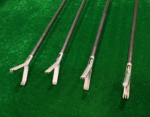 4pc Laparoscopic Claw Forcep/ Toothed 2x3 Grasper 5mmx330mm Reusable Instruments - Picture 6 of 12