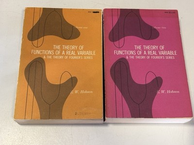 Theory of Functions of a Real Variable and the Theory of Fourier's Series: v.1-2