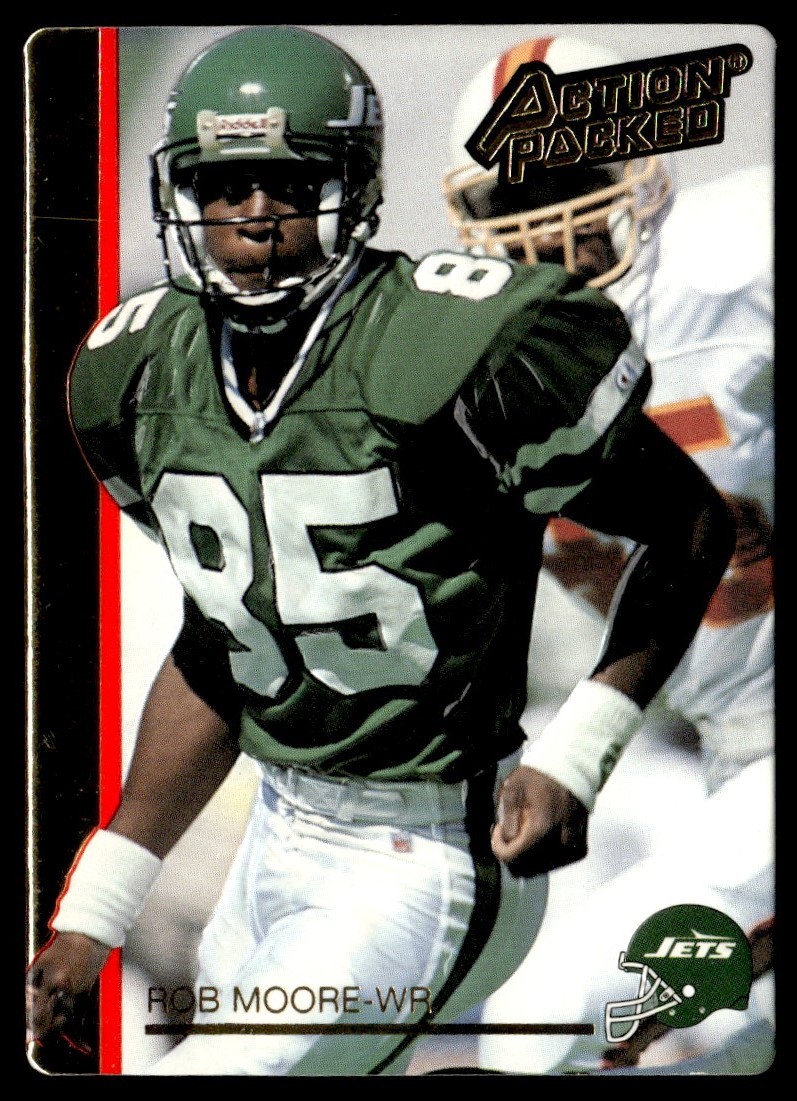 1992 Action Packed Rob Moore New York Jets #196