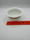 Vintage Pyrex #75 Spring Blossom Crazy Daisy Green Butter Tub Bowl