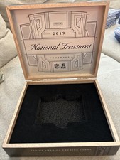 2019 PANINI NATIONAL TREASURES Football HOBBY BOX(EMPTY NO CARDS)