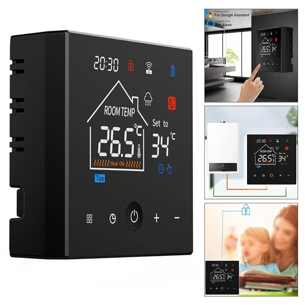 WIFI Connected Smart Heating Thermostat for Efficient Home Comfort Management