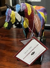 Trail of Painted Ponies- Horsefeathers - 1E / 3,788 with Hang Tag Card - NO BOX