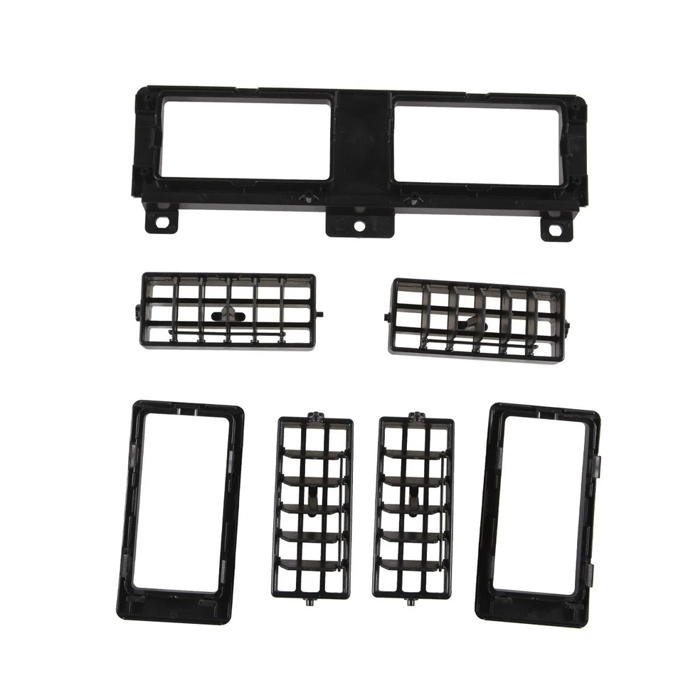 Комплект решетки вентилятора вентилятора обогревателя для пикапа Nissan Navara D21 1987-1997 США - Изображение 3 из 4