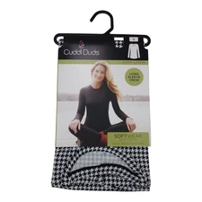 Cuddl Duds Womens Small Long Sleeve Crew SoftWear With Stretch Warm Layers