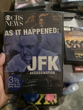 As It Happened: JFK Assassination DVD CBS News Walter Cronkite New OOP