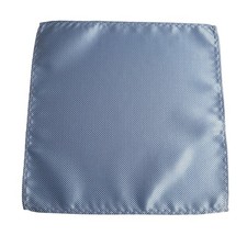 Pocket Square Baby Blue Silk Formal Accessory Fashion Suit Wedding Prom Gift