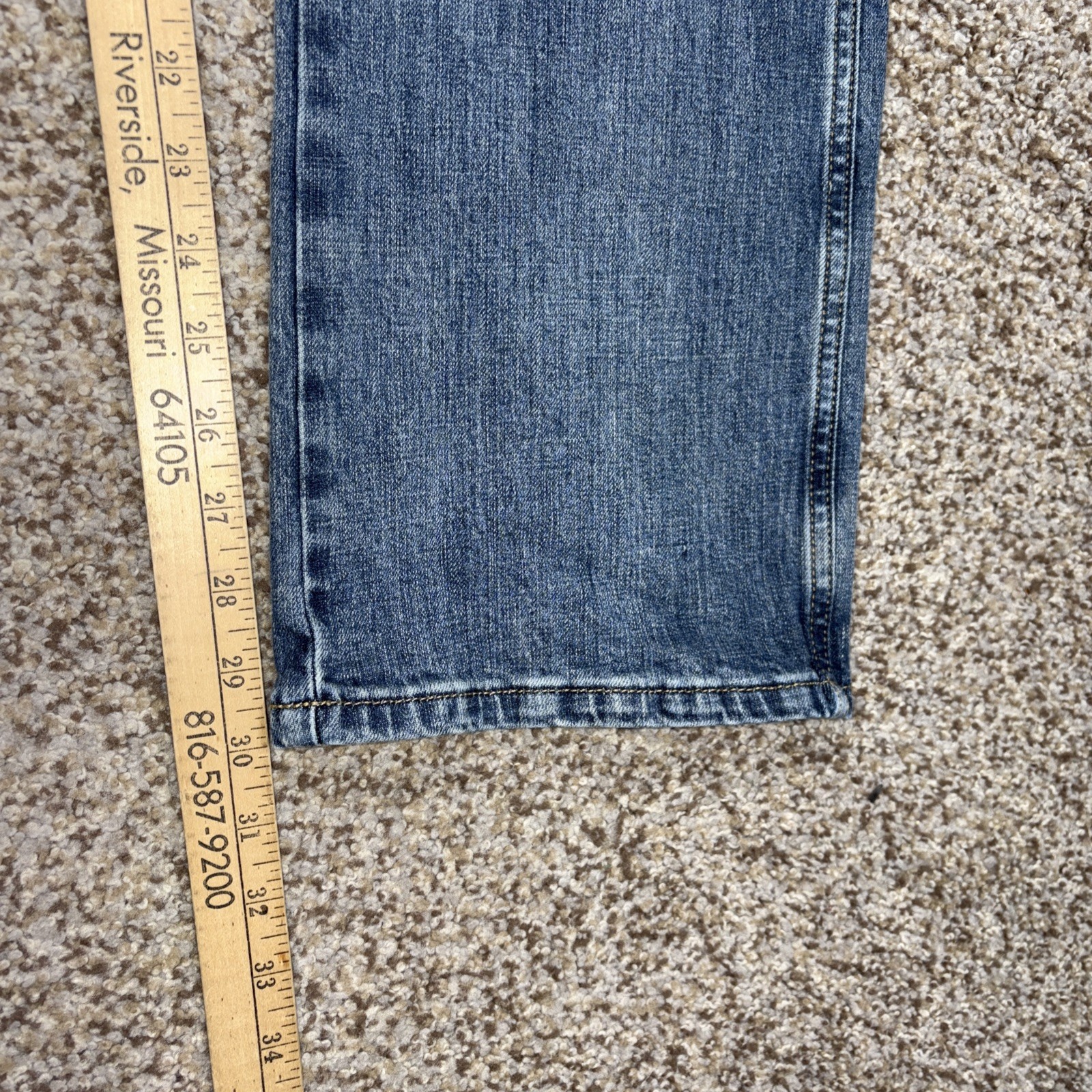 Wrangler Retro Jeans Men's 38x32 Blue Slim Boot Stretch Cowboy Fits 37 X 30 - View 10