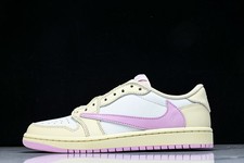 Air J*rdan 1 Retro Low OG SP Travis Scott Shy Pink IQ7604-100 Men's Size 4-12