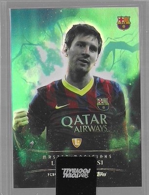 2025-26 Topps Total Football Lionel Messi Master Magicians #/99