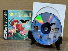 Disney's The Little Mermaid II 2 Sony PlayStation 1 PS1 Manuel Only TESTED