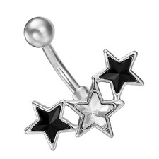 Bijoux De Piercing Au Nombril Pour Femmes Anneaux En Acier Inoxydable