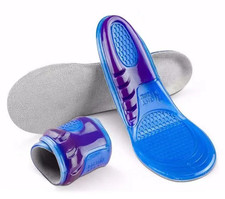 Gel Silicone Insoles Shoe Inserts Orthotic Arch Support Soft Cushion Foot Pads