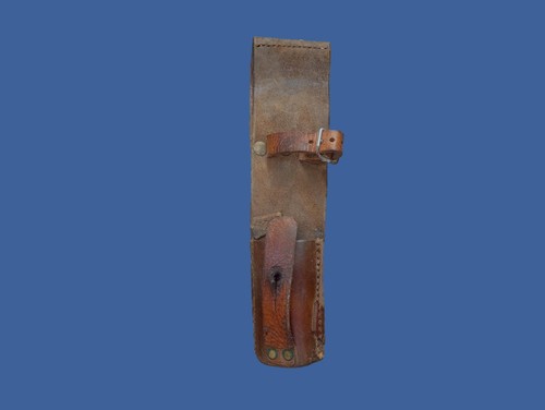 SWEDISH MILITARY M96 MAUSER BAYONET FROG LEATHER ORIGINAL