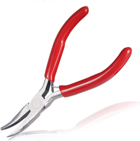 12,7 Cm Gebogene Spitzzange, Mini-Spitzzange, Gebogene Spitzzange, Gebogene Kett