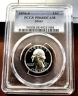 1976-S Silver Proof Bicentennial Washington Quarter PCGS PR68-DCAM