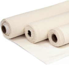 Canvas Fabric Cotton Duck Heavy Natural 10oz 62'' Wide Arts Cra...