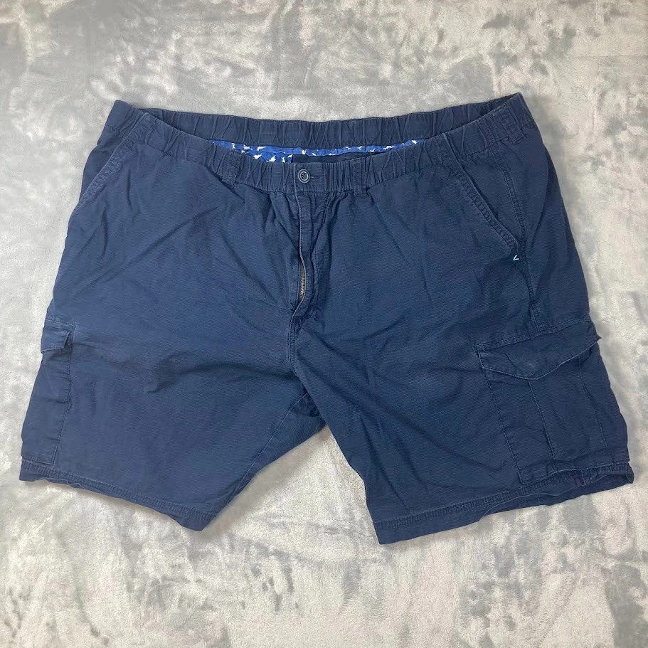 Tommy Bahama Shorts Mens 3XLB 44" Waist Blue Casual Cargo Preppy Golf - Image 2 of 4