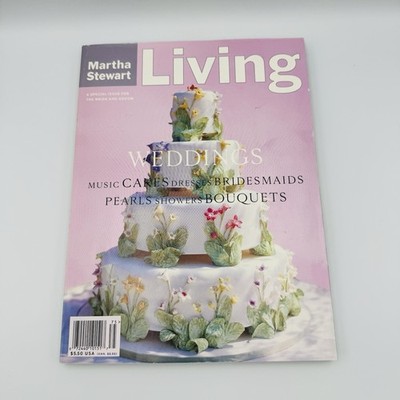 Wedding Magazines Martha Stewart Living 1996 1997 1999 (Selling