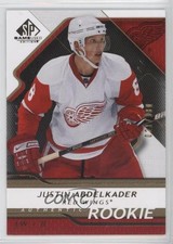 2008 SP Game Used Edition Authentic Rookies Gold /100 Justin Abdelkader #134 2d8