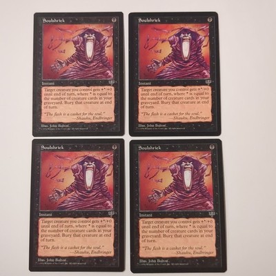 4 Soulshriek -  Mirage MTG 