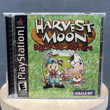 PlayStation 1 - Harvest Moon: Back to Nature - CIB w/ Reg Card - Refurbished