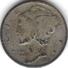 1941 Mercury Dime, Silver, U.S. (Coin, Money Collectible)