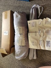 Baby Crib Tent Mosquito Net w/ Rod Self-Locking Zipper Protect from Climbing Out