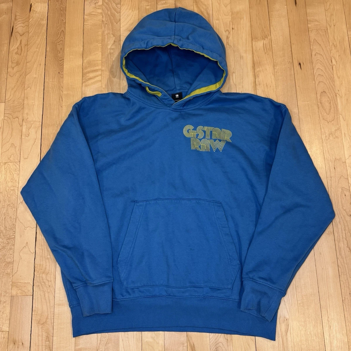 G-STAR RAW Premium Core Hooded Zip Sweatshirt heren, blauw