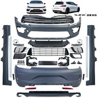 Bodykit R-Look StoßStange Schweller Grill DRL FüR VW Scirocco III Facelift 14-17