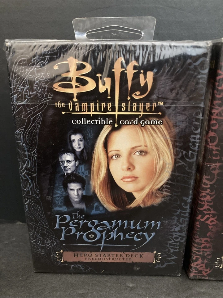 The Pergamum Prophecy Buffy CCG Hero & Villain Starter Decks, Score 2005 SEALED - Image 2 of 4