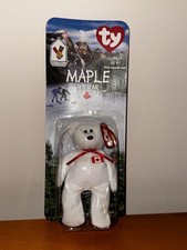 ULTRA Rare “MAPLE THE BEAR” Beanie Baby-NEVER OPENED/Out of the Box